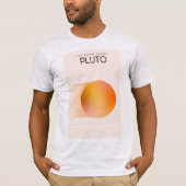 Der Zwergplanet Pluto T-Shirt (Vorderseite)