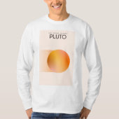 Der Zwergplanet Pluto T-Shirt (Vorderseite)