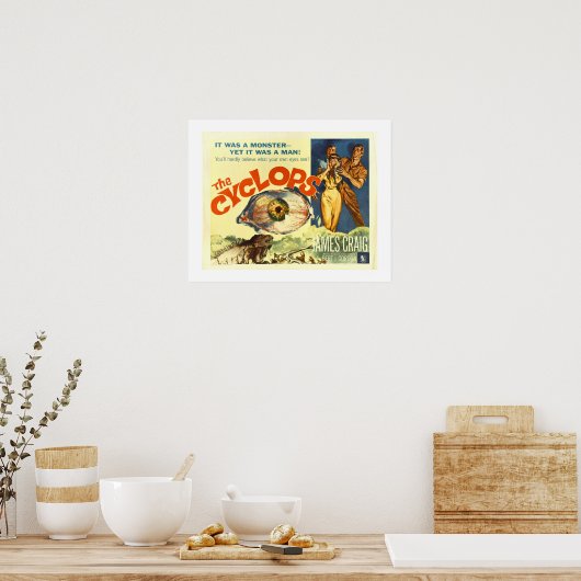Der Zyklop Poster (Küche)