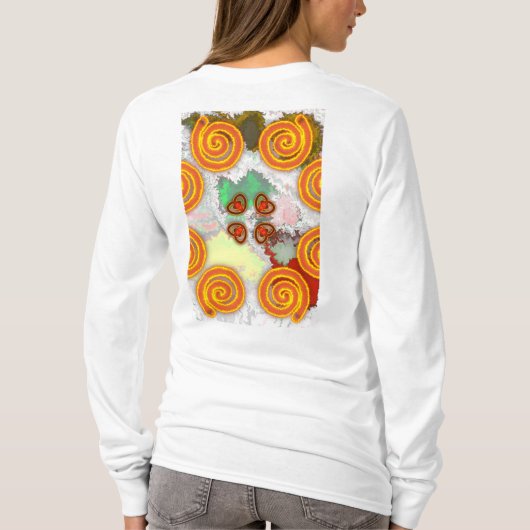 Der Zyklus der Liebe T-Shirt (Rückseite)