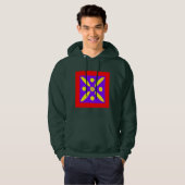 Derafsh Kaviani Persisches Erbe Herren Hoodie (Vorne ganz)