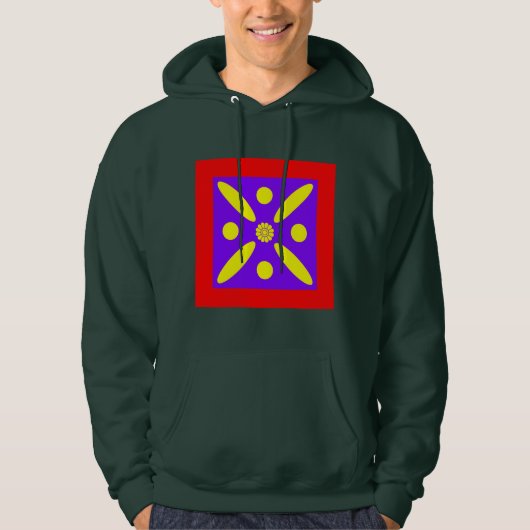 Derafsh Kaviani Persisches Erbe Herren Hoodie (Vorderseite)