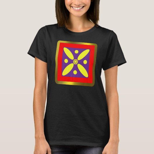 Derafsh Kaviani Sasaniden oder Sassanidenreich T-Shirt (Vorderseite)