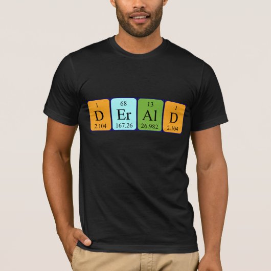 Derald Periodenname Shirt (Vorderseite)