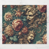 Deranged Decadence - Gothic Viktorianisch Floral Bierflaschenetikett (Einzelnes Label)