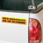 DERANGEMENT-SYNDROM AUTOAUFKLEBER (Auf Lkw)