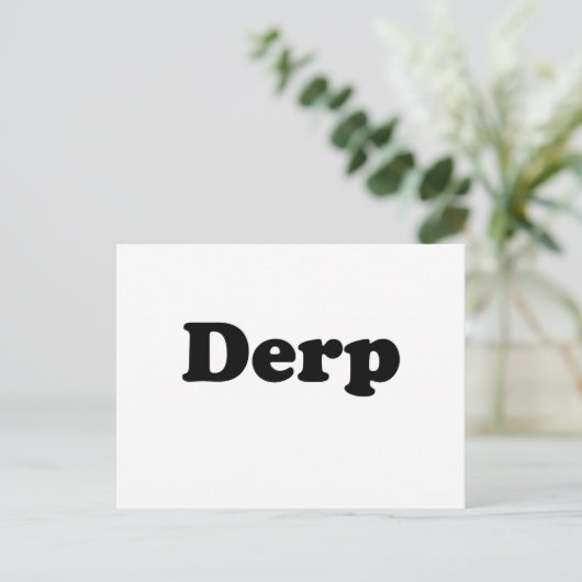 derben postkarte (Stehend Vorderseite)