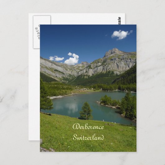 Derborence Postkarte (Vorne/Hinten)