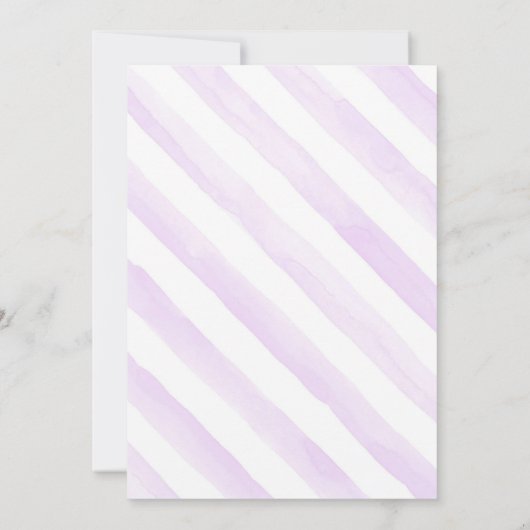 Derby Babydusche Party Einladung (Rückseite)