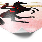 Derby Brautparty Begrüßungszeichen Fotodruck (Ecke)