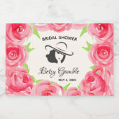 Derby Brautparty Mini Sparkling Weinkeller Schaumweinetikett (Einzelnes Label)