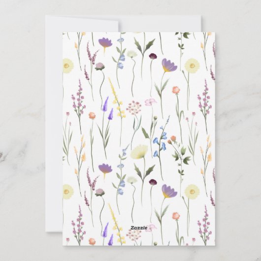 Derby Bridal Shower Einladung (Rückseite)