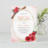 Derby Bridal Shower Einladung (Stehend Vorderseite)