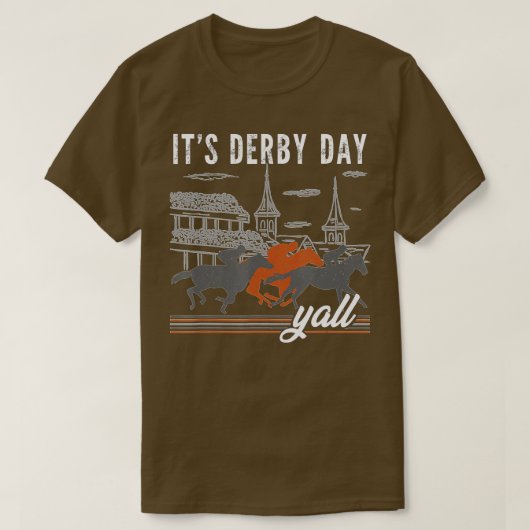 Derby Day 2023 Derby Pferd Derby Kleid Derby Anzug T-Shirt (Design vorne)