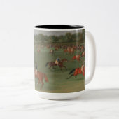 Derby Day Race Horses Tasse (VorderseiteRechts)