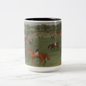 Derby Day Race Horses Tasse (Mittel)