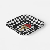 Derby Day Trophy and Roses Pappteller (Gewinkelt)