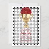 Derby Day Trophy und Rose Einladung (Vorderseite)