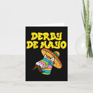 Derby De Mayo Cinco De Mayo Mexiko-Shirt Karte