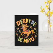 Derby De Mayo Funny Cinco De Mayo Mexiko Party Karte (Gelbe Blume)