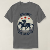Derby de Mayo Horse Racing Kentucky KY T-Shirt (Design vorne)