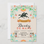Derby de Mayo Party Einladung (Vorderseite)