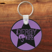 Derby Ehefrau, Roller Derby Schlüsselanhänger (Vorderseite)