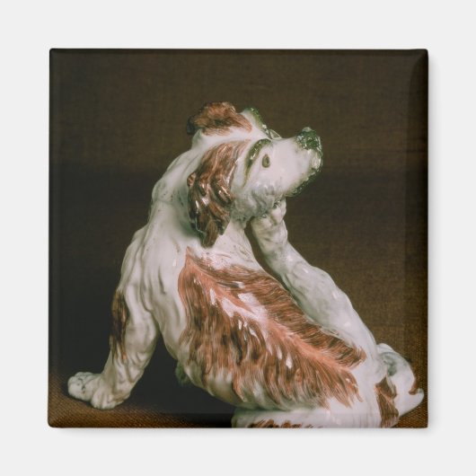 Derby Figur eines König Charles Spaniel Magnet (Vorne)