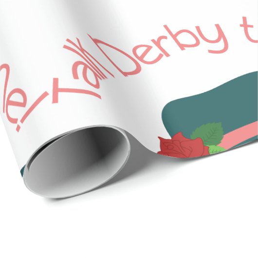 Derby Geschenkpapier (Rolleneckpunkt)