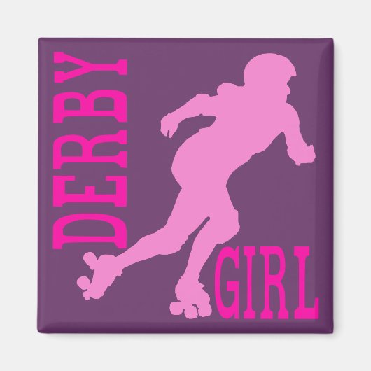 Derby Girl Magnet (Vorne)