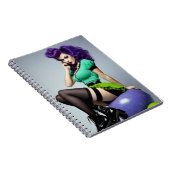 Derby Girl Notizblock (Rechte Seite)