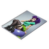 Derby Girl Notizblock (Linke Seite)