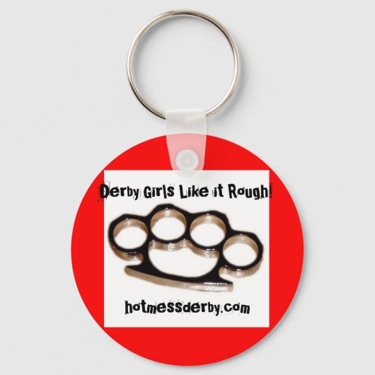 Derby Girls Like it Rough, Hot.. Schlüsselanhänger (Vorderseite)