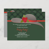 Derby Hat Post Card Einladungspostkarte (Vorne/Hinten)