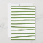 Derby Horse Racing Baby Duschkabine Einladung (Rückseite)