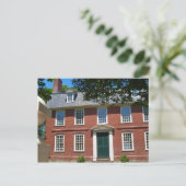 Derby House, Salem, MA Postkarte (Stehend Vorderseite)