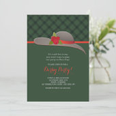 Derby-Hut-Einladung Einladung (Stehend Vorderseite)