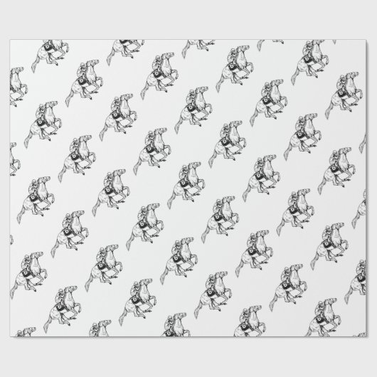 Derby ich Kentucky Geschenkpapier (Flach)