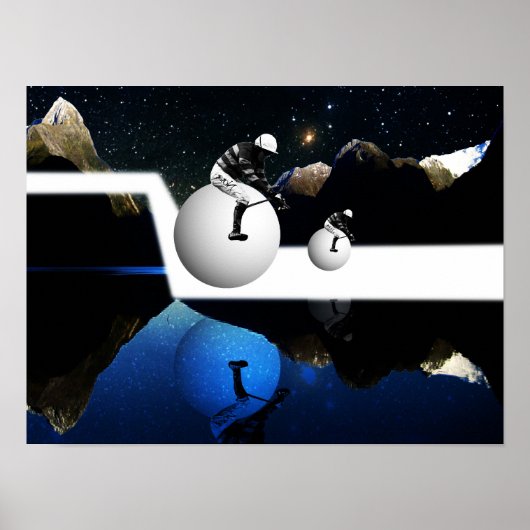 Derby in der Nacht Poster (Vorne)