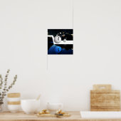 Derby in der Nacht Poster (Küche)