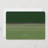 Derby Inspiration zum Geburtstag Pferderennen Einl Einladung (Rückseite)