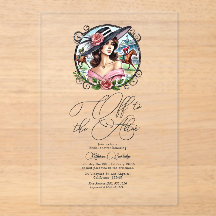 Derby Inspiriert Brautparty "Off to the Altar"