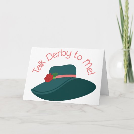 Derby Karte (Vorderseite)