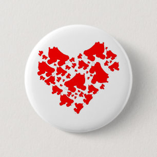 Derby-Liebe Button