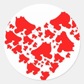 Derby Liebe Runder Aufkleber