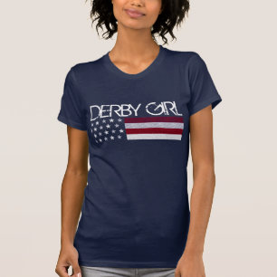 Derby-Mädchen USA T-Shirt