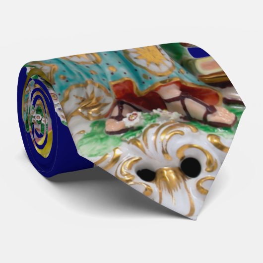 Derby "Minerva" - Göttin von Klugheit - C. 1770 Krawatte (Gerollt)