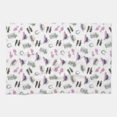 Derby Party Attire Mint Julep Horseshoe Geschirrtuch (Horizontal)