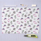 Derby Party Attire Mint Julep Horseshoe Seidenpapier (Handwerk)