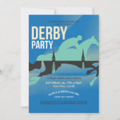 Derby-Party Einladung (Vorderseite)